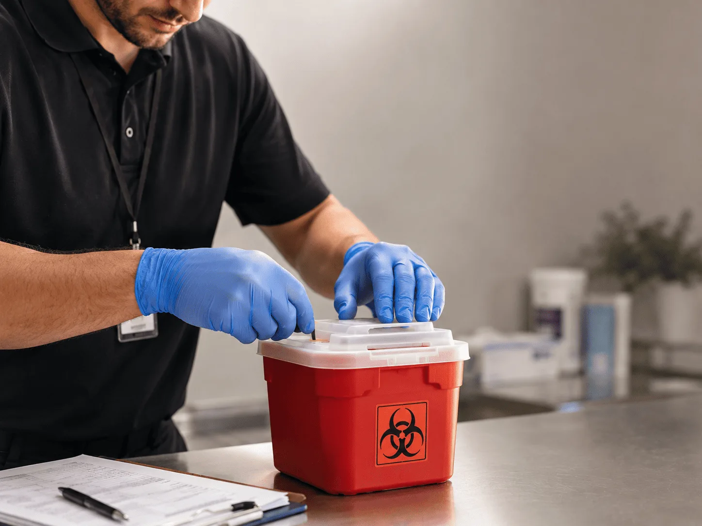Why choose Sharps Waste Disposal in Palmer, MI